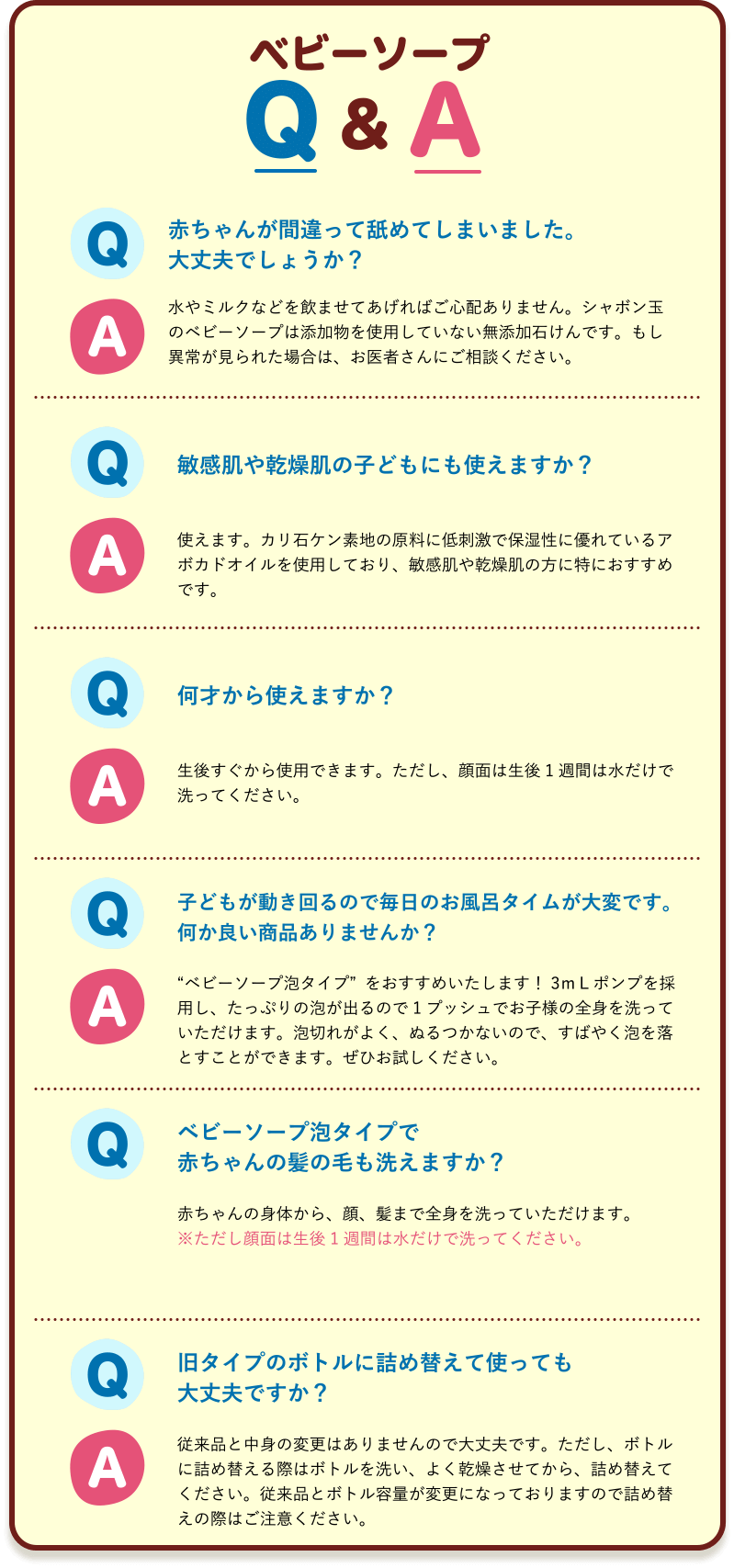 ベビーソープ泡タイプボトル 450ml 商品詳細 シャボン玉石けん ショッピングサイト シャボン玉石けん ショッピングサイト